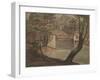 Scene on the Wissahickon, C.1880-null-Framed Giclee Print