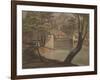 Scene on the Wissahickon, C.1880-null-Framed Giclee Print