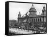 Scene Outside the City Hall in Belfast During the Opening Ceremony. 13th June 1921-Staff-Framed Stretched Canvas