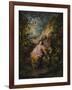 'Scene Pastorale', c1710-Jean-Antoine Watteau-Framed Giclee Print