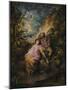 'Scene Pastorale', c1710-Jean-Antoine Watteau-Mounted Giclee Print