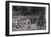 Scene Seven, the Rescue, from the Play Maitre D'Armes, Port of Saint-Martin, 1892-Henri Meyer-Framed Giclee Print