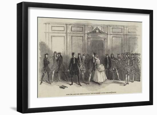 Scene (The Last) from Jerrold's Play of The Housekeeper, at the Haymarket Theatre-null-Framed Giclee Print