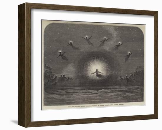 Scene the Last from the New Ballet of Electra, or the Lost Pleiad, at Her Majesty's Theatre-Samuel Read-Framed Giclee Print