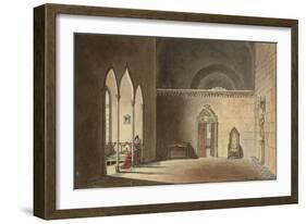 Scène troubadour-null-Framed Giclee Print