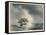 Scene Two: The Sailing Vessel Runs into Rough Seas-P.e. Lawrence-Framed Stretched Canvas