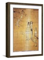 Scene unter Madchen-Paul Klee-Framed Giclee Print