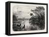 Scene Upon a Creek, Tributary to the St. John'S, Florida, USA, 1870S-null-Framed Stretched Canvas