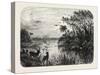 Scene Upon a Creek, Tributary to the St. John'S, Florida, USA, 1870S-null-Stretched Canvas