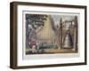 Scene Upon the Terrace of the Great Dagon Pagoda at Rangoon-Joseph Moore-Framed Giclee Print