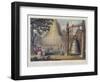 Scene Upon the Terrace of the Great Dagon Pagoda at Rangoon-Joseph Moore-Framed Giclee Print