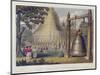 Scene Upon the Terrace of the Great Dagon Pagoda at Rangoon-Joseph Moore-Mounted Giclee Print