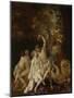 Scene with Bacchantes-Jacob van Loo-Mounted Art Print