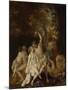 Scene with Bacchantes-Jacob van Loo-Mounted Art Print