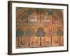 Scene with Centaurs, from the Room of King Ruggero (Mosaic)-Italian-Framed Giclee Print