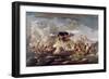 Scene with the Rape of Proserpine-Luca Giordano-Framed Giclee Print