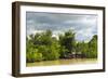 Scenery Along the Kaladan River, Rakhine State, Myanmar-Keren Su-Framed Photographic Print