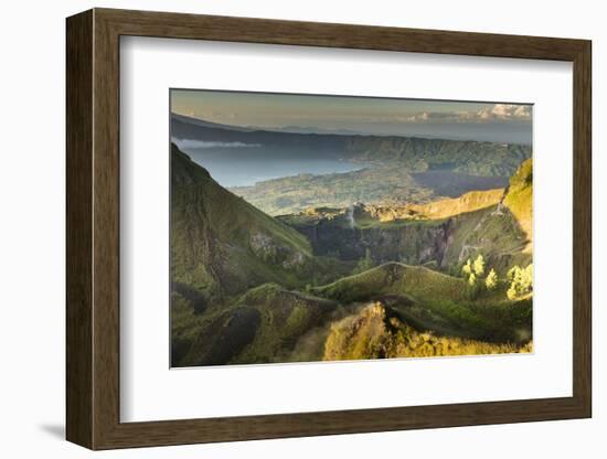 Scenery at Gunung Batur with Danau Batur-Christoph Mohr-Framed Photographic Print