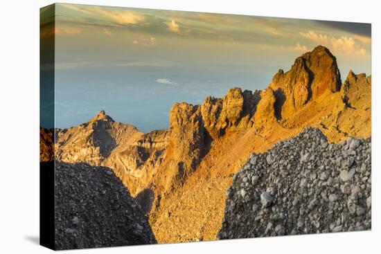 Scenery at Gunung Rinjani, the Crater Lake-Christoph Mohr-Stretched Canvas