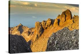 Scenery at Gunung Rinjani, the Crater Lake-Christoph Mohr-Stretched Canvas