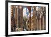 Scenery Design for the Betrothal, from Sleeping Beauty, 1921-Leon Bakst-Framed Giclee Print