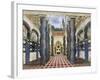 Scenery Design for the Imperial Palace, from The Martyr of St. Sebastian, c.1911-22-Leon Bakst-Framed Giclee Print