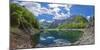 Scenery, Hinterer Gosausee, mountain lake, spring-David & Micha Sheldon-Mounted Photographic Print