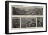 Scenery in the Blue Mountains, New South Wales-null-Framed Giclee Print