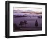 Scenery Near Fuessen, AllgŠu Alps, Morning Fog-Thonig-Framed Photographic Print