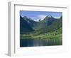 Scenery Near Songdal, Western Fjords, Norway, Scandinavia, Europe-Gavin Hellier-Framed Photographic Print