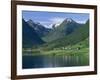 Scenery Near Songdal, Western Fjords, Norway, Scandinavia, Europe-Gavin Hellier-Framed Photographic Print