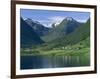 Scenery Near Songdal, Western Fjords, Norway, Scandinavia, Europe-Gavin Hellier-Framed Photographic Print