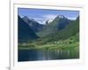 Scenery Near Songdal, Western Fjords, Norway, Scandinavia, Europe-Gavin Hellier-Framed Photographic Print