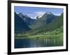 Scenery Near Songdal, Western Fjords, Norway, Scandinavia, Europe-Gavin Hellier-Framed Photographic Print