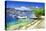 Scenery of Lago Di Garda- Beautiful Lake in Northen Italy-Maugli-l-Stretched Canvas