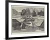 Scenery of the Cauvery River, Madras Presidency-Charles Auguste Loye-Framed Giclee Print