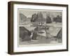 Scenery of the Cauvery River, Madras Presidency-Charles Auguste Loye-Framed Giclee Print