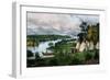 Scenery of the Upper Mississippi-Currier & Ives-Framed Giclee Print