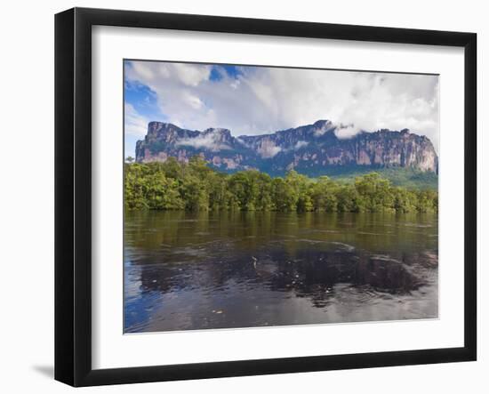 Scenery on Boat Trip to Angel Falls, Canaima National Park, Guayana Highlands, Venezuela-Jane Sweeney-Framed Photographic Print