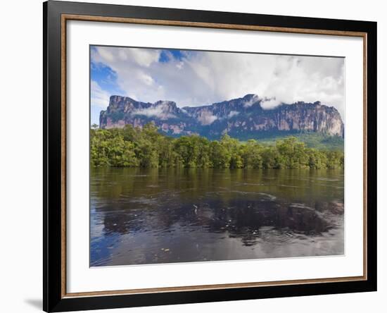 Scenery on Boat Trip to Angel Falls, Canaima National Park, Guayana Highlands, Venezuela-Jane Sweeney-Framed Photographic Print