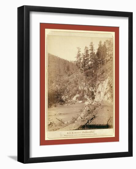 Scenery on Deadwood Road to Sturgis-John C. H. Grabill-Framed Giclee Print