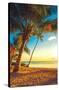 Scenery - Sunset on the Beach-Trends International-Stretched Canvas