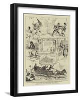 Scenes Along the Danube, Iron Gates District-null-Framed Giclee Print