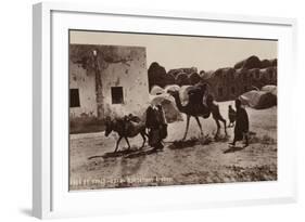 Scenes and Types - Arab Homes-null-Framed Photographic Print