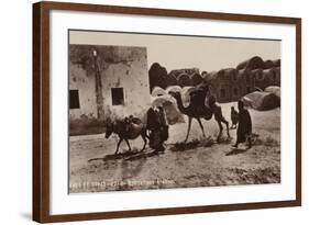 Scenes and Types - Arab Homes-null-Framed Photographic Print