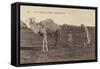 Scenes and Types - Arabic Ploughing-null-Framed Stretched Canvas