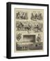 Scenes at a Fire at Tokio, Japan-null-Framed Giclee Print