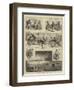 Scenes at a Fire at Tokio, Japan-null-Framed Giclee Print