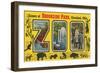 Scenes at Brookside Park Zoo, Cleveland, Ohio-null-Framed Art Print