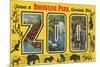 Scenes at Brookside Park Zoo, Cleveland, Ohio-null-Mounted Premium Giclee Print